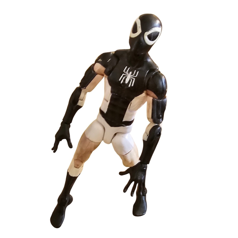 Marvel Legends Future Foundation Spider-Man Action Figure Black‎ White F0861